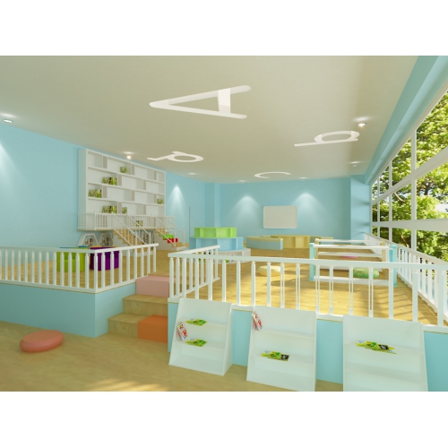 05幼儿园空间设计-特色专题教室设计模型案例，幼儿园设计案例、工装设计案例、装饰设计案例